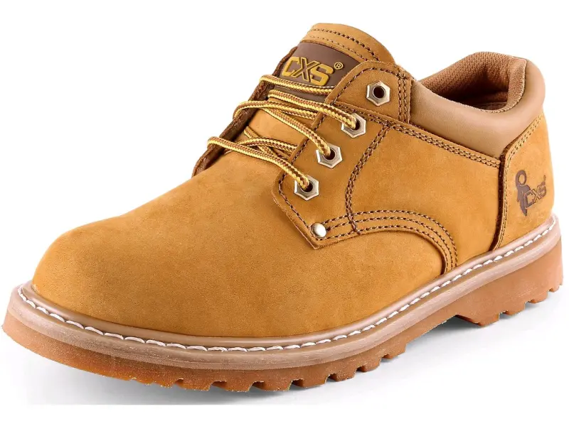 Obuv polobotka CXS ROAD BELMONT, písková, vel. 44
